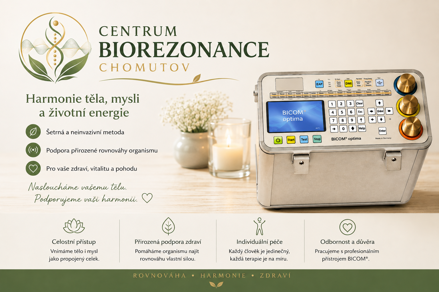 Centrum biorezonance Chomutov